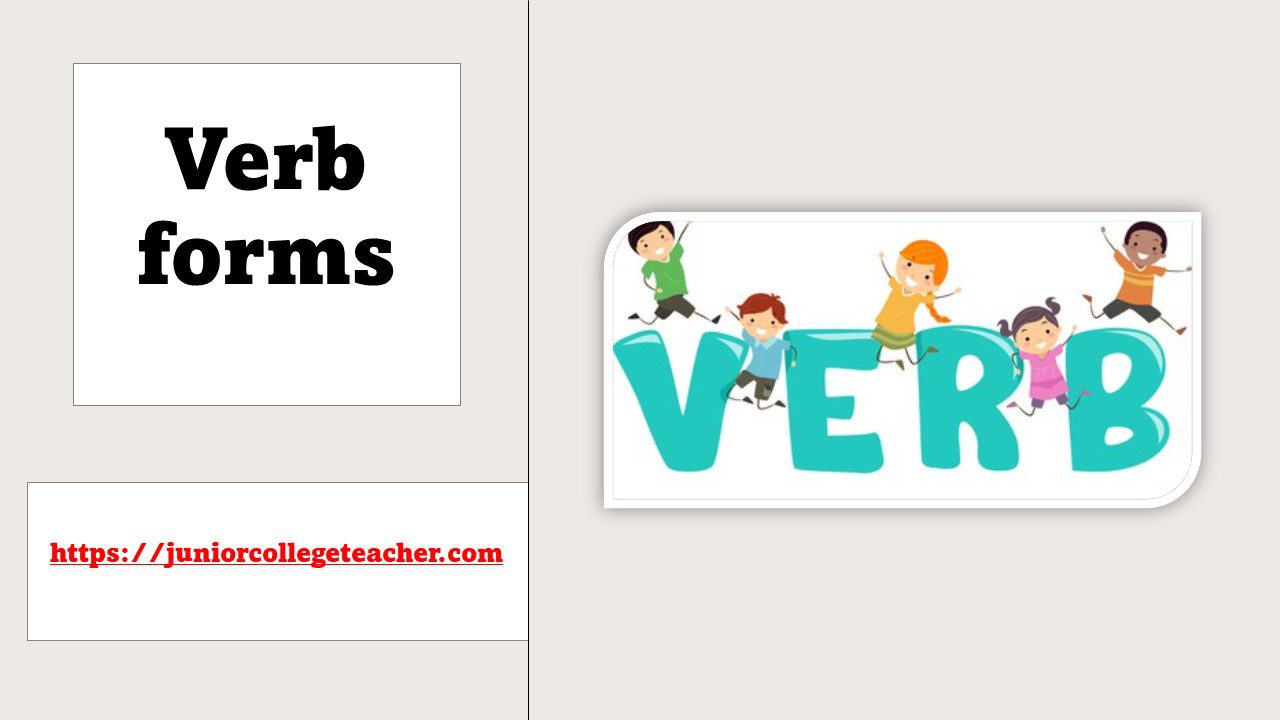 Verb forms