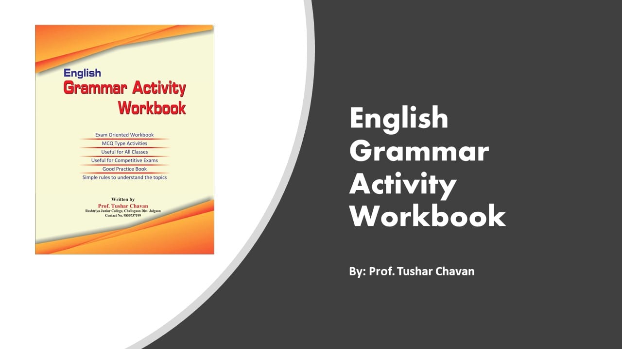 English Grammar Activity Workbook - juniorcollegeteacher