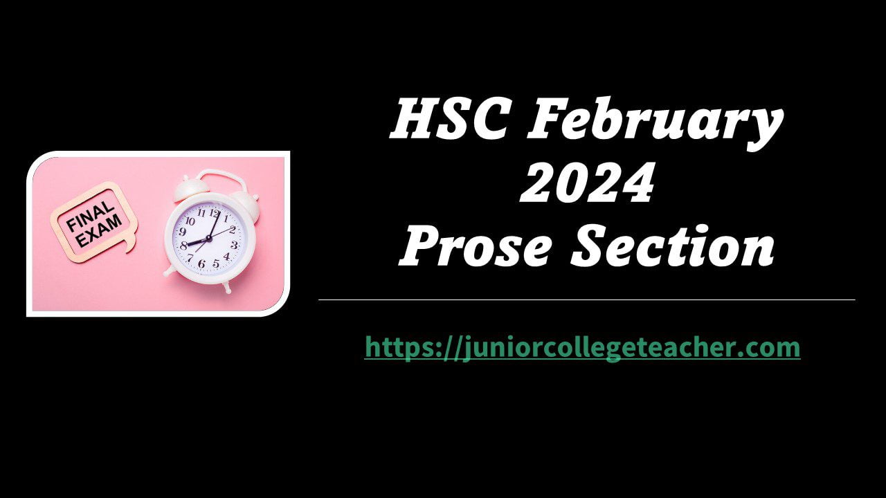 HSC February 2024 Prose Section