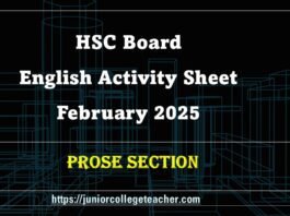 HSC February 2025 Prose Section