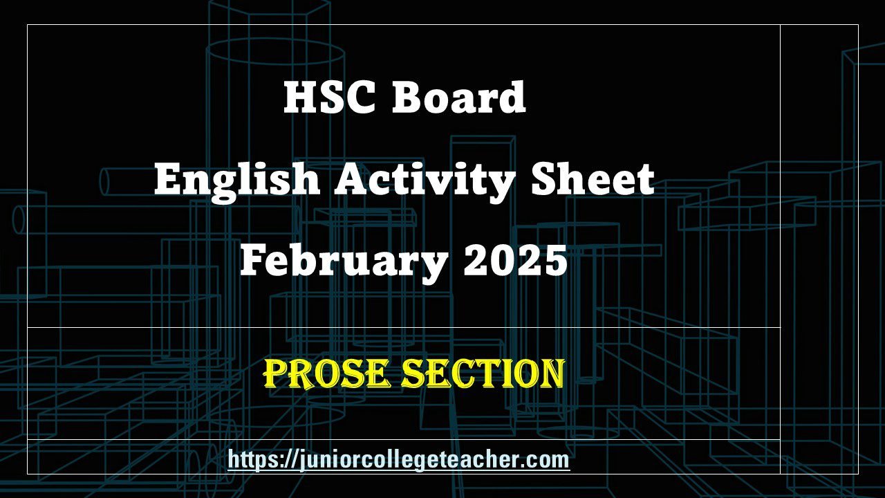 HSC February 2025 Prose Section